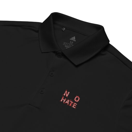 NO HATE x Adidas - Premium Polo Shirt - Imagen 5