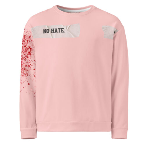 NO HATE Unisex Sweatshirt - Imagen 11