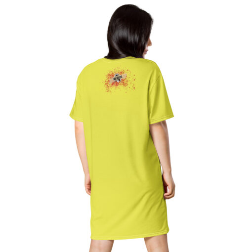 NO HATE; JUST LOVE T-shirt dress - Imagen 5