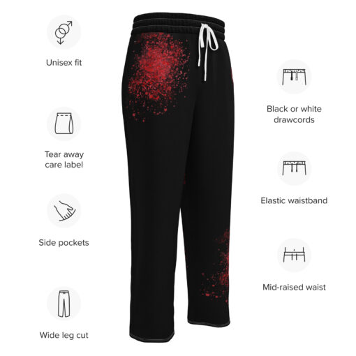 NO HATE Wide-leg joggers - Imagen 12