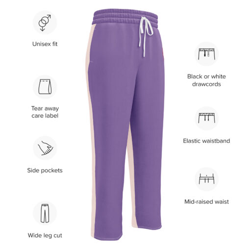 NO HATE Wide-leg joggers - Imagen 12