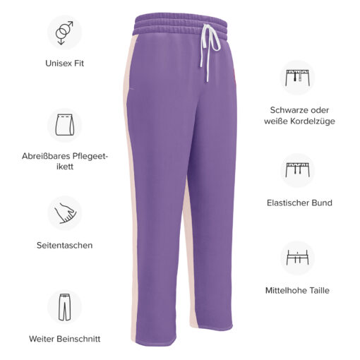 NO HATE Wide-leg joggers - Imagen 7