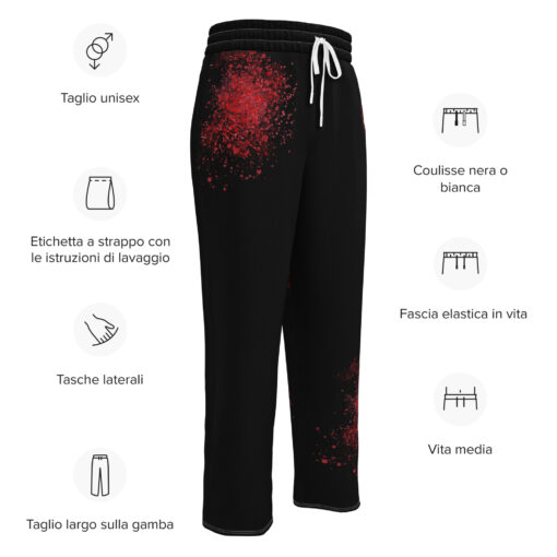 NO HATE Wide-leg joggers - Imagen 8