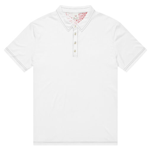 NO HATE Men’s slim fit polo