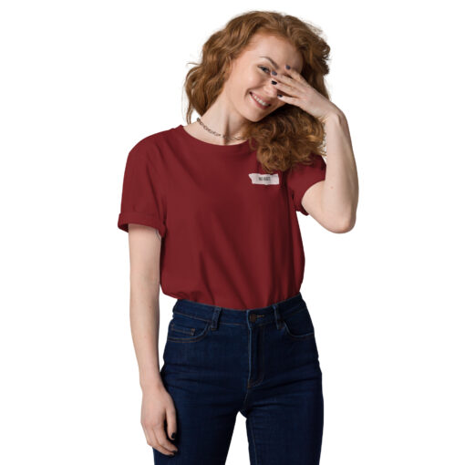 WILL VIOLENCE EVER END? Unisex organic cotton t-shirt - Imagen 40