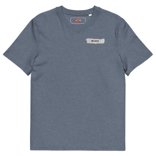 WILL VIOLENCE EVER END? Unisex organic cotton t-shirt - Imagen 110