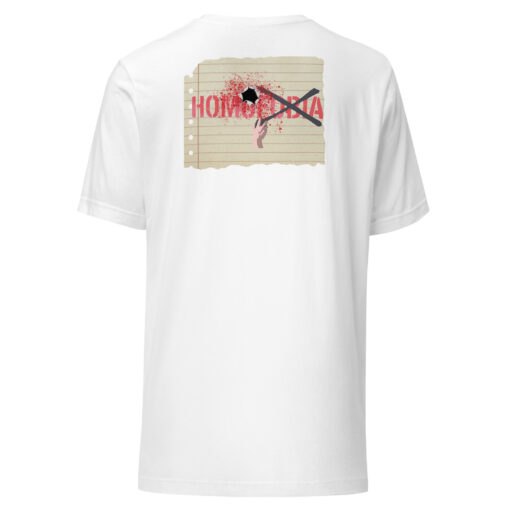 STOP HOMOPHOBIA Unisex staple eco t-shirt - Imagen 35